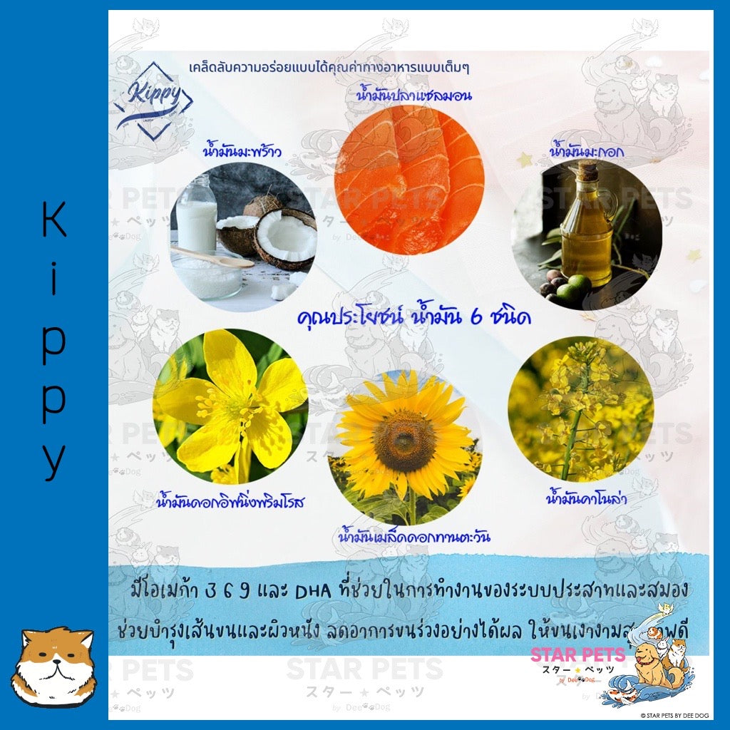 Kippy Signature อาหารแมวสูตรเกรนฟรี สำหรับแมวอายุตั้งแต่ 4 เดือนขึ้นไป ขนาด 6kg.