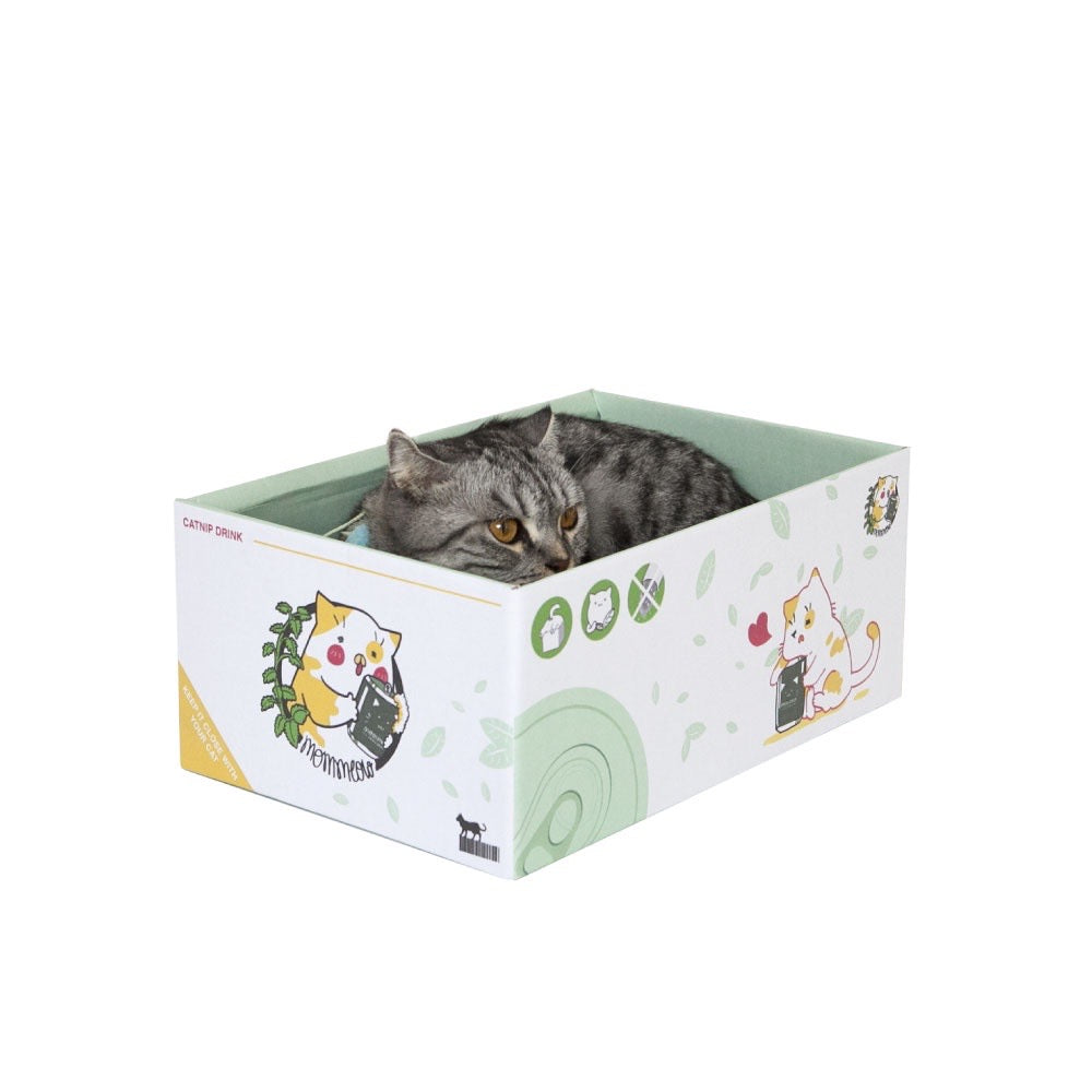 KAFBO Cat box - กล่องลังแมว ที่ลับเล็บแมว ที่ฝนเล็บแมว