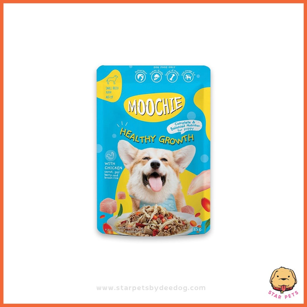 Moochie อาหารเปียกสำหรับสุนัข สูตร Grain Free ขนาด 85 กรัม