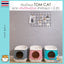 Tom Cat Cat Litter Box Toilet ห้องน้ำแมว กระบะทรายแมว รุ่นโดมอวกาศ เข้าได้ 2 ทาง ขนาด 49x55x42 ซม