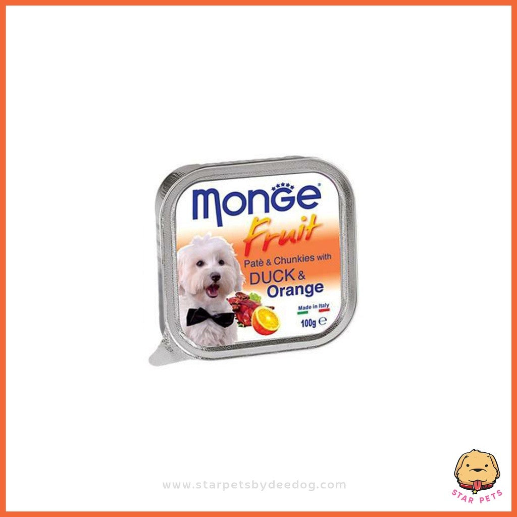 Monge Fresh Pate and Chunkies อาหารถาดพรีเมียมจากอิตาลี  100g