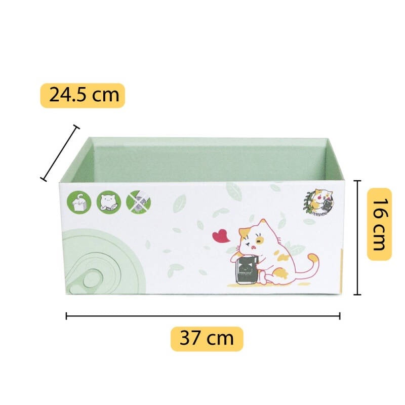 KAFBO Cat box - กล่องลังแมว ที่ลับเล็บแมว ที่ฝนเล็บแมว