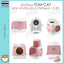 Tom Cat Cat Litter Box Toilet ห้องน้ำแมว กระบะทรายแมว รุ่นโดมอวกาศ เข้าได้ 2 ทาง ขนาด 49x55x42 ซม