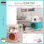 Tom Cat Cat Litter Box Toilet ห้องน้ำแมว กระบะทรายแมว รุ่นโดมอวกาศ เข้าได้ 2 ทาง ขนาด 49x55x42 ซม