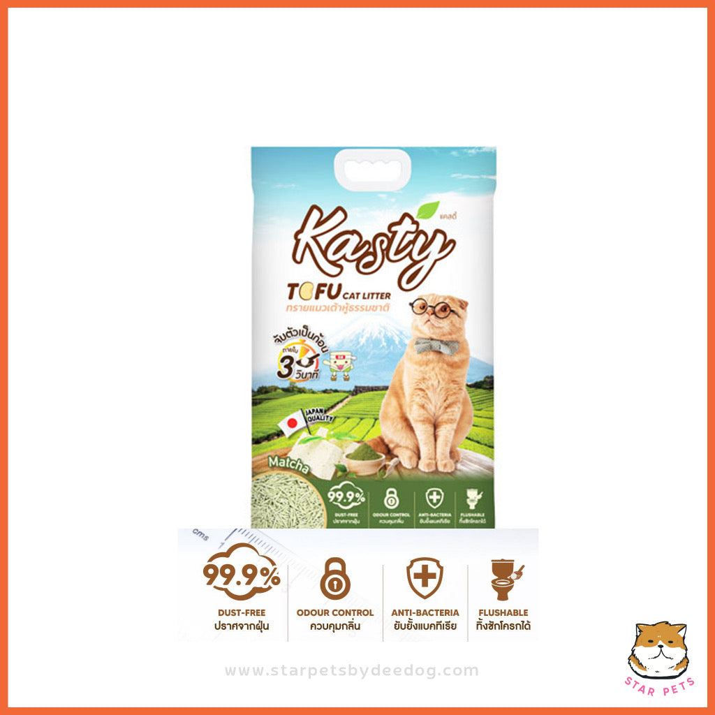 Kasty Tofu Litter ทรายแมวเต้าหู้ธรรมชาติ ขนาด 6L