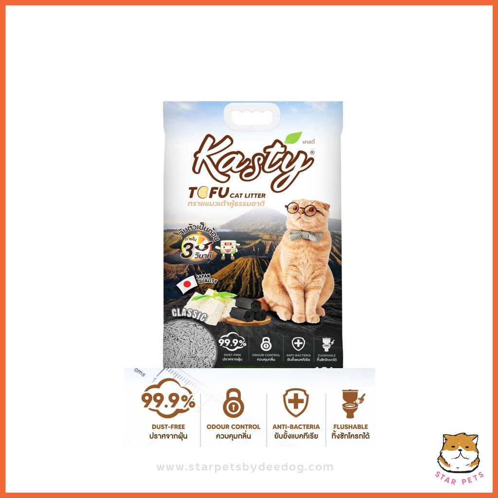 Kasty Tofu Litter ทรายแมวเต้าหู้ธรรมชาติ ขนาด 20L