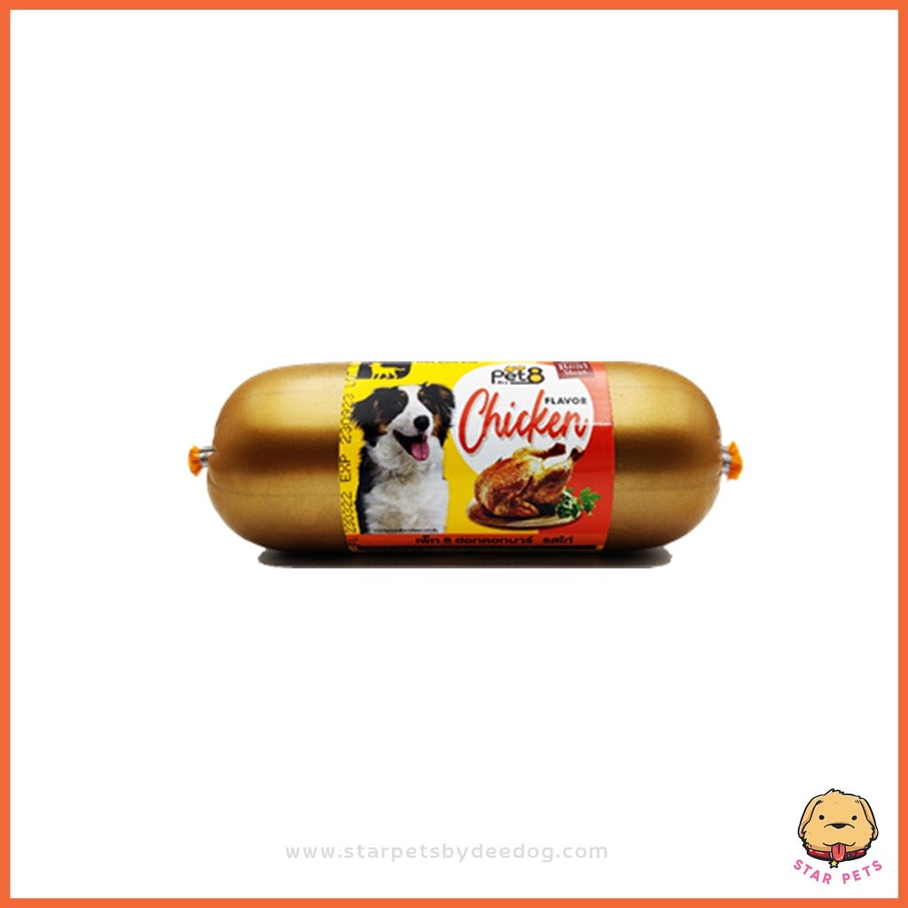 PET8 Hotdog bar ไส้กรอก ขนาด 150 g