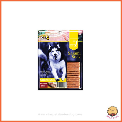 PET8 SASAMI STICK สติ๊กไก่นิ่ม 400g