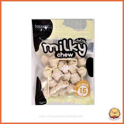 Dogaholic Milky Chew สแน็คขนมขบเคี้ยวสุนัข